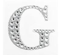5cm Diamante Self Adhesive Glitter Sticker Letter G