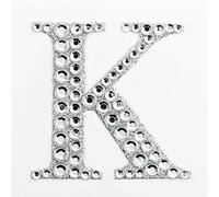 5cm Diamante Self Adhesive Glitter Sticker Letter K