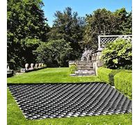 5cm Gravel Stabilizer for Driveways & Parking Lots Soil Control Mats for Mud with Drainage Holes (5x9m 16.5x30ft) Ground Reinforcement Solution