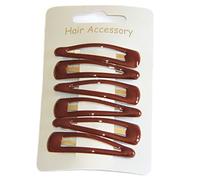 5cm Hair Sleepies Clips Accessories - School Colour Burgundy Red