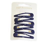 5cm Hair Sleepies Clips Accessories - School Colour Navy Blue
