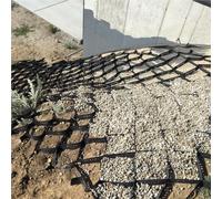 5cm High Honeycomb Gravel Grid Permeable Stabilization System for Driveways & Paths 8M x 4M Ideal for Slope Protection and Gravel Areas