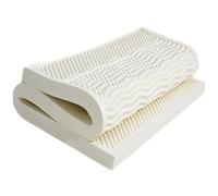 5cm Natural Latex Mattress Topper, 120x200cm Foldable Memory Foam Pad, Breathable & Pressure Relief, Perfect for Back Pain Relief - Ultimate Comfort Sleep Solution