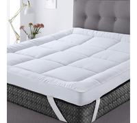 (5cm, Single) Hotel Quality Mattress Topper 10cm & 5cm Deep Thick