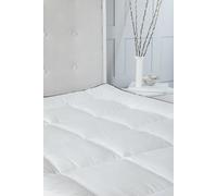 Home Sweet Home UK Microfiber Mattress Topper Super King Thick 2"/5cm 100% Polyester & Hollowfiber Filling Thick Mattress Topper Super King Super Soft & Machine Washable Super King Mattress Topper