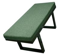 5cm Thick Rectangular Garden Bench Cushions Indoor Outdoor Seat Pads for Benches Chairs & Office Chairs Washable Universal Fit (#8 190x30x5cm)