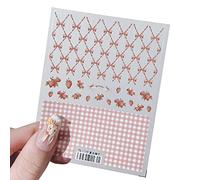 5D Art Stickers Decals Beautiful Embossed Stickers Self-Adhesive Art Supplies 5D Decors