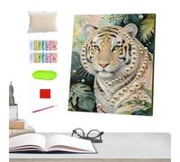 5D Beaded Dots Gem DIY Kit,Framed Gem Art Set,Handmade Sticker Craft