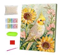 5D Beaded Dots Gem DIY Kit,Framed Gem Art Set,Handmade Sticker Craft