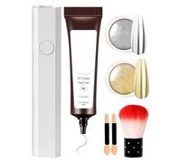 5d Candy Glue Solid Nail Polish - Three-Dimensional Transparent Gel Shaping, Effortless Non-Sticky Extrusion in an Ergonomic Squeeze Tube | Low-Viscosity Texture Ensures Easy Spreading Precise Control