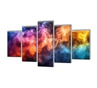 5D Diamond Art Color Smoke Diamond Painting Kits for Adults 5 Pack, DIY Crystal Art Cross Stitch Diamonds Pictures for Kids, Hobbies for Adults Women Mosaic Kit, Home Decor 250x150cm/100x60in q-427