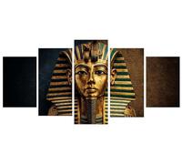 5D Diamond Art Egypt Pharaoh Diamond Painting Kits for Adults 5 Pack, DIY Crystal Art Cross Stitch Diamonds Pictures, Hobbies for Adults Women Mosaic Kit for Room Decor Woman Gifts 41x69inch Y-374