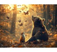 5D Diamond Art Kits Adults Bear Diamond Painting 120x90cm 9-I358W