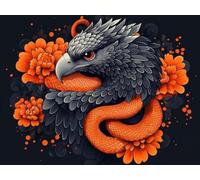 5D Diamond Art Kits Adults Eagle Diamond Painting 100x70cm 9-S891K