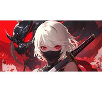 5D Diamond Art Kits Adults, Large Diamond Painting Kits, DIY Square Full Drill Crystal Rhinestone Cross Stitch Embroidery Gem Art Craft for Home Wall Decor Japanese Anime 100x200cm, P2397