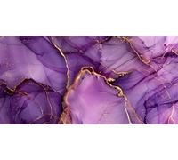 5D Diamond Art Kits Adults, Large Diamond Painting Kits, DIY Square Full Drill Crystal Rhinestone Cross Stitch Embroidery Gem Art Craft for Home Wall Decor Purple Lines 50x100cm, P1865