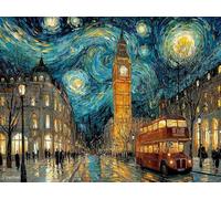 5D Diamond Art Kits Adults London Diamond Painting 40x30cm 9-K4OCF