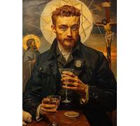 5D Diamond Art Kits Adults Man Diamond Painting, DIY Paint by Numbers Abstract, Cross Stitch Kits for Adults, Full Drill Crystal Art Mosaic Picture, Painting for Home Wall Decor Gifts 36x48 in A-4533