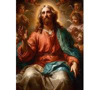 5D Diamond Art Kits Adults Man Diamond Painting, DIY Paint by Numbers Angel, Cross Stitch Kits for Adults, Full Drill Crystal Art Mosaic Picture, Painting for Home Wall Decor Gifts 24x28 in Z-5265