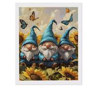 5D Diamond Art Kits for Adults, DIY Diamond Painting Cute Dwarf, Full Drill Arts and Crafts Painting, Crystal Rhinestone Embroidery Cross Stitch, Home Wall Decor, Gifts for Women, 12 x 16inch a-584