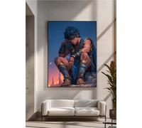 5D Diamond Art Kits for Adults, DIY Diamond Painting Man, Sky, Full Drill Arts and Crafts Painting, Crystal Rhinestone Embroidery Cross Stitch, Home Wall Decor, Gifts for Women 60x80 cm PjY5716 7-C