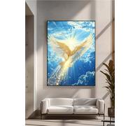 5D Diamond Art Kits for Adults, DIY Diamond Painting Wing, Sky, Full Drill Arts and Crafts Painting, Crystal Rhinestone Embroidery Cross Stitch, Home Wall Decor, Gifts for Women 40x50 cm PjY7754 F-Q