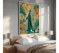 5D Diamond Art Kits for Adults Large Size, Man Dragon Diamond Painting Kits for Adults, DIY Round Full Drill Crystal Rhinestone Gem Art Craft, Home Wall Room Decor, Gifts for Women 40x53in PjY702 3-4