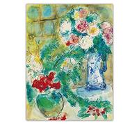 5D Diamond Art Kits Full Drill Diamond Painting Kits for Adults Kids Marc Chagall《The Two Bouquets》