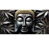 5D Diamond Art Kits, Large Full Drill Diamond Painting for Adults Beginners, Zen Round Paint with Diamonds Pictures Gem Art Painting Embroidery Kits DIY Christmas Home Crafts Kit Gifts 12x24 inch Q-84