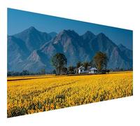 5D Diamond Art Landscape, Diamond Painting for Adults Field, Square Full Drill Crystal Art Kits for Adults Beginners, DIY Cross Stitch Painting Embroidery Crafts Kits, for Home Decor, 36x16in 5-2069