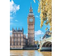 5D Diamond Art London Diamond Painting, Big Ben DIY Cross Stitch Kits for Adults, Full Drill Crystal Art Crafts Painting Picture, Hobbies for Adults Women, Room Decor, Gifts for Women 20x26in P-9333