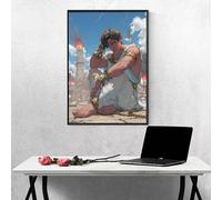 5D Diamond Art Painting Kits for Adults, Architecture Man Diamond Art, DIY Full Drill Crafts Painting, Crystal Rhinestone Embroidery Cross Stitch, Home Wall Decor, Gifts, 80x110 cm PjY7118 O-U