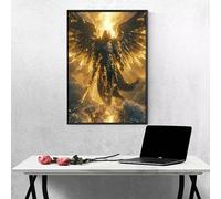 5D Diamond Art Painting Kits for Adults, Wing Man Diamond Art, DIY Full Drill Crafts Painting, Crystal Rhinestone Embroidery Cross Stitch, Home Wall Decor, Gifts for Women, 80x110 cm PjY1918 A-N