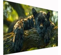 5D Diamond Painting Branches Large Diamond Art Animal Picture DIY Square Full Drill Gem Art Crystal Embroidery Cross Stitch Set for Adults Kids, Perfect for Wall Decor, Relaxing Hobby 50x100cm Z1-562