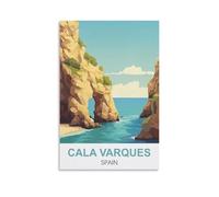 5D Diamond Painting by Number Kits,Cala Varques Spain DIY Full Drill Diamond Art Kits for Home Wall Decor Gifts 40x50CM