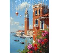 5D Diamond Painting Coastal, DIY Landscape Diamond Art Kits Adults Square Full Drill Gem Arts and Crafts for Adults kit Crystal Art Rhinestone Canvas Painting for Wall Decor Gifts 35x47 inch Q4-208