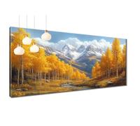 5D Diamond Painting for Adults Landscape Diamond Art Kits, DIY Square Full Drill Cross Stitch Painting by Numbers, Autumn Crystal Gem Art and Crafts for Adults Home Wall Room Decor 32x87 inch T3-606