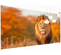 5D Diamond Painting Kits Animal, DIY Lion Large Diamond Art Kits Adults, Round Full Drill Crystal Art Embroidery Cross Stitch Pain by Numbers, Mosaic Canvas Wall Arts, for Home Decor 20x40 Inch S2-356