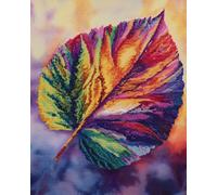 5D Diamond Painting Kits, Cartoon Leaves Diamond Art Full Drill DIY Kits Pictures for Wall Decor Home Office Decoration 40x50cm