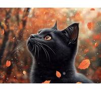 5D Diamond Painting Kits Cat Dimond Art for Adults 110x80cm D-2X5K8