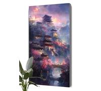 5D Diamond Painting Kits Dream, DIY Palace Large Diamond Art Kits Adults, Round Full Drill Crystal Art Embroidery Cross Stitch Pain by Numbers, Mosaic Canvas Wall Arts, Home Decor 40x80 Inch S2-212