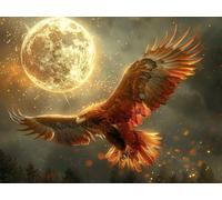 5D Diamond Painting Kits Eagle Dimond Art for Adults 100x70cm L-D9920