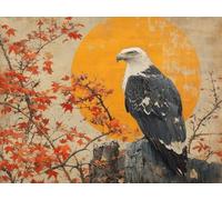 5D Diamond Painting Kits Eagle Dimond Art for Adults 90x60cm C-24EXU