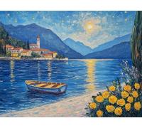 5D Diamond Painting Kits for Adults, Beach Diamond Art Ocean Sequin Gem Art Kits Kids Beginner, 30x40cm Large DIY Full Drill Rhinestone Embroidery Pictures for Home Wall Decor, Gifts for Women G-770