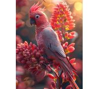 5D Diamond Painting Kits for Adults, Bird Diamond Art Animal Dimond Painting, DIY Square Full Drill Gem Art Crafts for Adults Beginner Embroidery Cross Stitch Kits for Room Decor 16X22Inch -yxy2506NC