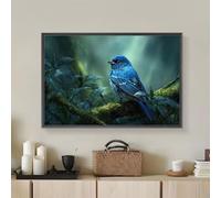 5D Diamond Painting Kits for Adults, Bird & Forest Diamond Art Kit for Home Wall Decor, 50x70cm Full Drill Crystal Embroidery Cross Stitch Arts and Crafts, DIY Gem Art Gift for Beginners 1Z-1166