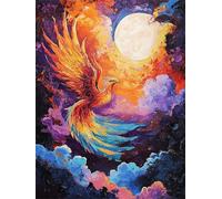 5D Diamond Painting Kits for Adults, Birds Diamond Art Color Sequin Gem Art Kits Kids Beginner, 40x50cm Large DIY Full Drill Rhinestone Embroidery Pictures for Home Wall Decor, Gifts for Women G-1331