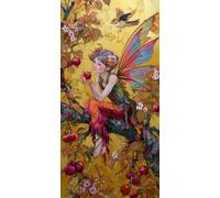 5D Diamond Painting Kits for Adults & Children, Tree Girl Full Drill Round Diamond Art, DIY Stress-Relieving Craft for Home Decor, Sparkling Rhinestone Embroidery Pictures Beginners 80x110cm A752