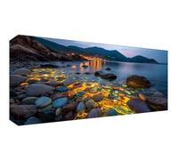5D Diamond Painting Kits for Adults, DIY Large Dream Full Drill 40x20inch Cross Stitch Embroidery Pictures Arts Kits, Diamond Art Beach Crystal Arts and Crafts for Adults Home Decor 100x50cm t-7126