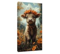 5D Diamond Painting Kits for Adults, DIY Large Flower Full Drill 40x20inch Cross Stitch Pictures Arts Paint by Number Kits, Diamond Art Ox Crystal Arts and Crafts for Adults Home Decor 100x50cm t-9976